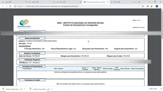 COMO CONSULTAR O EXTRATO DE EMPRÉSTIMO CONSIGNADO NO MEU INSS