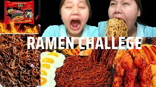 RAMEN CHALLENGE 🤮SPICY RAMEN 😱🥵 OMG!!