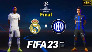 FIFA 23 - REAL MADRID vs. INTER - UCL Final 2022/23 - Vinicius vs. Lautaro - PS5™ [4K]
