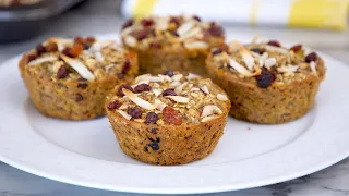 HOW TO MAKE BANANA OAT MUFFINS - HEALTHY & PERFECT FOR WEIGHT-LOSS - ZEELICIOUS FOODS