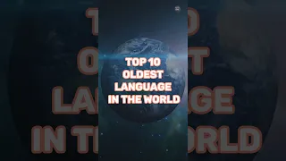 Top 10 oldest language in the world#shorts#youtubeshorts#world#viral