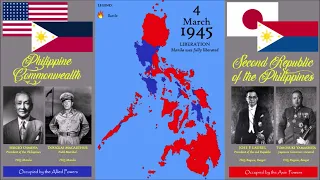 The Japanese Invasion of the Philippines and US Liberation during WWII (EVERYDAY from 1941-1945)