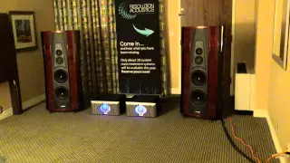 Resolution Acoustics Room Comparison with Sonus Faber Stradivari Speakers