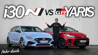 Hot-Hatches bis 40.000€! Hyundai i30N Performance vs Toyota GR Yaris | Fahr doch