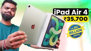 iPad Air 4 - ₹4̶5,̶0̶0̶0 ₹35,625 ka Flipkart BBD Sale se Mila…😍