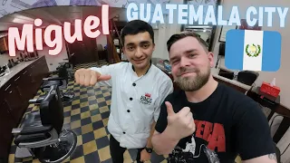 💈 Haircut from ‘Miguel’ + Beard Trim in Guatemala City 🇬🇹 | ASMR