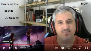 Opeth Advent (Live) reaction - Punk Rock Head singer and bass player italian musician Giacomo James