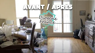 Diogène France |  AVANT-APRÈS DÉBARRAS ET NETTOYAGE EXTRÊME 💥