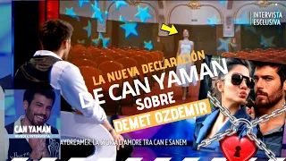 La nueva declaración de Can Yaman sobre Demet Ozdemir y estar en una película!