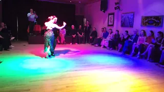 Argentine tango: Ornella Simonetto & Juan David Vargas - Milonga Del Recuerdo