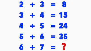 6 + 7 = ❓| Math Puzzle 38 | How to solve math puzzle | Math Puzzle Problem