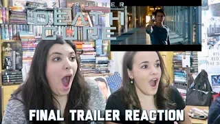 THE DEATH CURE FINAL TRAILER REACTION