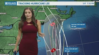 Tropical Storm Watch | When Hurricane Lee is expected to hit the United States