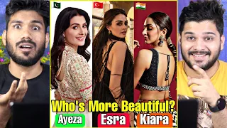 Which Country Actresses is more Beautiful? Pakistan vs India vs Turkish Actresses Beauty Challenge