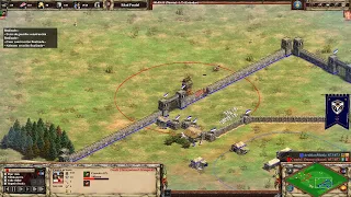 Age of Empires 2 DE BO Mongoles Arena tower rush 15 pop