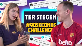 WOULD YOU RECORD A SONG WITH MEMPHIS? | Ter Stegen #90secondschallenge