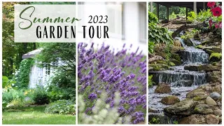 Summer Garden Tour 2023 ~ Holmes County Garden Tour ~ Flower Garden Tour ~ Relaxing Garden Tour