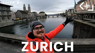 Tour por ZURICH!  Elegancia, Cultura y Modernidad en el Corazón de Suiza 4K | SUIZA #1