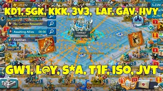 Lords Mobile - K291 Insane War Of Wonders vs LH family. Who won?