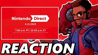 FULL Nintendo Direct 6.21.2023 Live Reaction