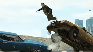 GTA 4 - Car Crashes & Bailouts Compilation Ep.3