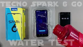 Tecno Spark 6 Go 4/64 Waterproof Test 2022 | Spark 6 Go Durability Test