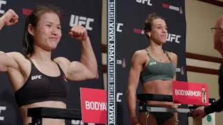 UFC 248 Weigh-Ins: Zhang Weili, Joanna Jedrzejczyk Make Weight - MMA Fighting