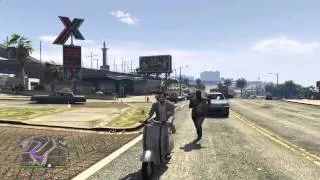 GTA V faggio chase