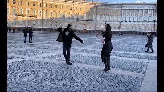 2020 Лезгинка На Дворцовой Площади В Санкт-Петербурге Парни И Девушки Танцюут Классно ALISHKA