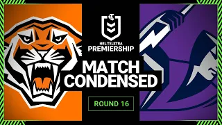 NRL 2023 | Wests Tigers v Melbourne Storm | Condensed Match, Round 16