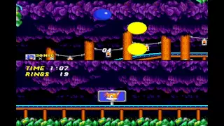 Sonic the Hedgehog 2 two player race 60fps