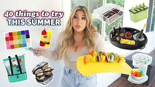 40 THINGS TO TRY THIS SUMMER!!