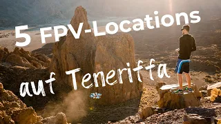 Tenerife from above | FPV cinematic drone flights on 5 cool locations 4K