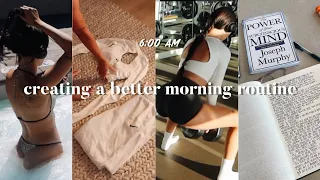 create a new morning routine with me | early morning, 2 workouts, reading, etc., ft. SweetNight