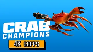 Let's play Crab Champions (wave 200) gameplay 4k 60fps (No Commentary)