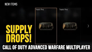 Call of Duty: Advanced Warfare - Supply Drop! Opening a RARE Supply Drop