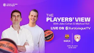 The Players View | Barcelona-Olympiacos Full game available on EuroLeague TV