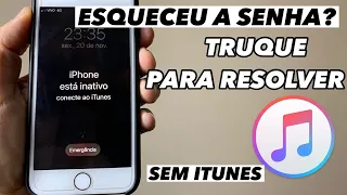 Como DESBLOQUEAR IPHONE INATIVO rápidamente  ⛔️  (SEM USAR ITUNES)