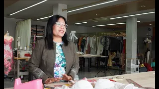 MEET LUZ, PROFESSIONAL CUTTER AND PATTERNMAKER (Tahche Studios)