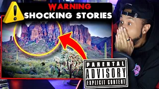 Reacting to Mrballen Superstition Mountains! | Top 3 Scariest Stalker Stories