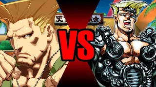 Guile VS Stroheim ( street fighter vs Jojo,s Bizarre Adventure )