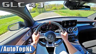 2020 MERCEDES AMG GLC 43 Coupe POV Test Drive by AutoTopNL