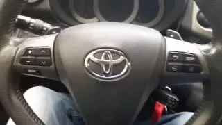 TOYOTA rav4 меняем предохранитель прикуривателя