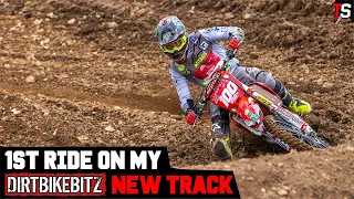 RIDING MY BRAND NEW TRACK FOR THE FIRST TIME