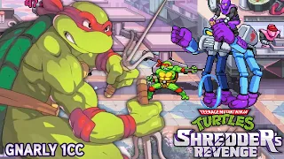 TMNT: Shredder's Revenge - Arcade Mode - Gnarly 1CC (Raphael)