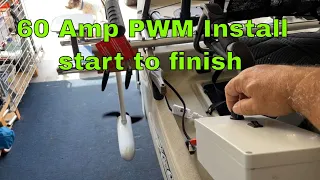60AMP PWM Installation and Box Build for Trolling Motor