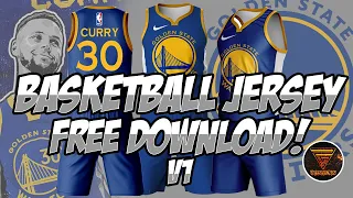 FREE DOWNLOAD BASKETBALL JERSEY V1