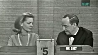 Lauren Bacall on "What's My Line?"