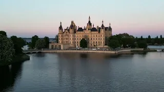 Drone Shot: Schwerin Castle