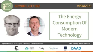 ISWI 2021 - Keynote Lecture: The Energy Consumption of Modern Technology